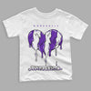 Court Purple 13s DopeSkill Toddler Kids T-shirt Juneteenth Heart Graphic