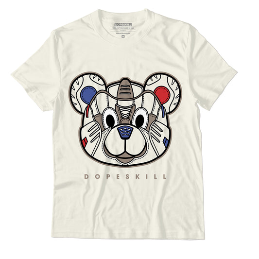 AJ 4 Sail Canvas DopeSkill Sail T-shirt SNK Bear Graphic