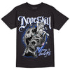Hyper Royal 12s DopeSkill T-Shirt Money Loves Me Graphic - Black