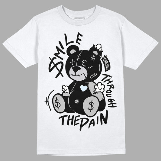 Black Metallic Chrome 6s DopeSkill T-Shirt BEAN Graphic - White