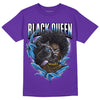 Court Purple 13s DopeSkill Purple T-shirt New Black Queen Graphic