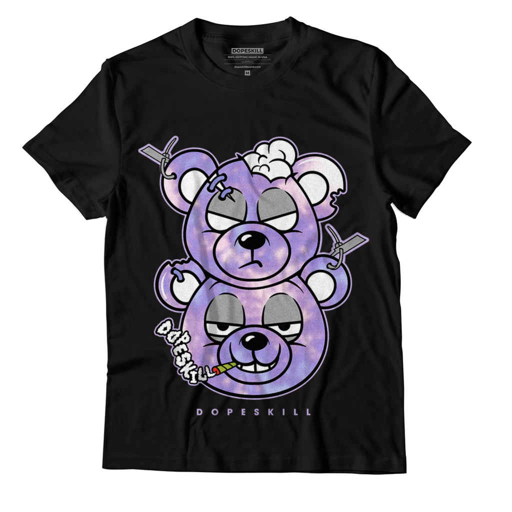 Jordan 4 Zen Master DopeSkill T-Shirt New Double Bear Graphic - Black