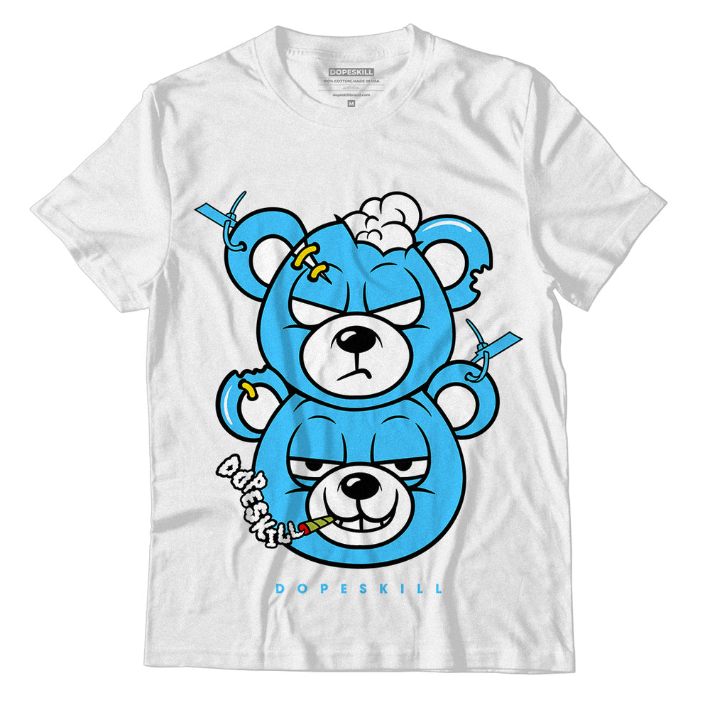 Jordan 12 8-Bit and Jordan 12 “Emoji” DopeSkill T-Shirt New Double Bear Graphic - Black