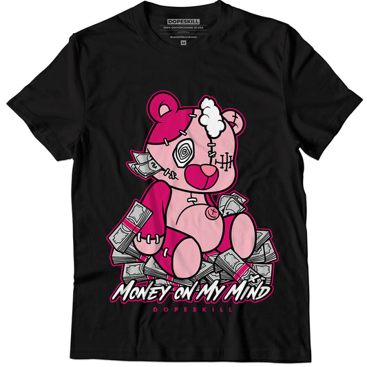 AJ 1 Mid Coral Chalk DopeSkill T-Shirt MOMM Bear Graphic