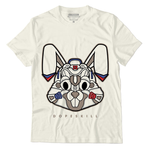 AJ 4 Sail Canvas DopeSkill Sail T-shirt Sneaker Rabbit Graphic