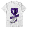 Jordan 3 Dark Iris DopeSkill T-Shirt Self Made Graphic - White 