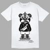 Dunk Low Panda White Black DopeSkill T-Shirt Sneaker Bear Graphic - White 