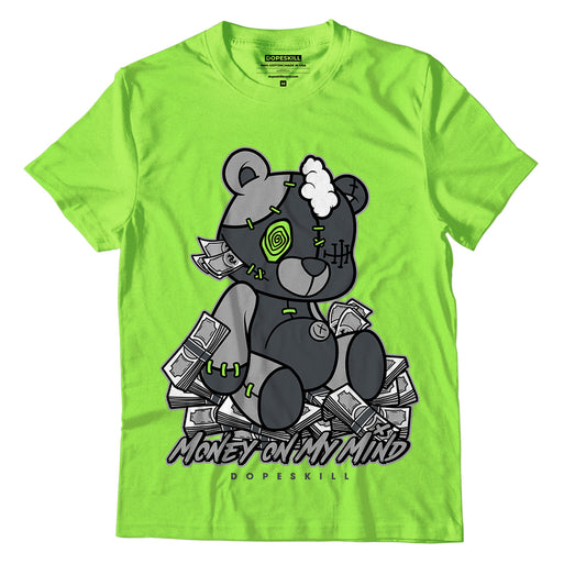 Jordan 5 Green Bean DopeSkill Green Bean T-shirt MOMM Bear Graphic