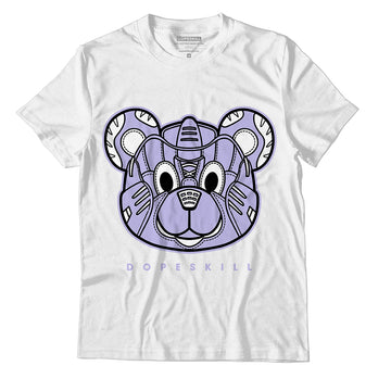 AJ 11 Low Pure Violet DopeSkill T-Shirt SNK Bear Graphic