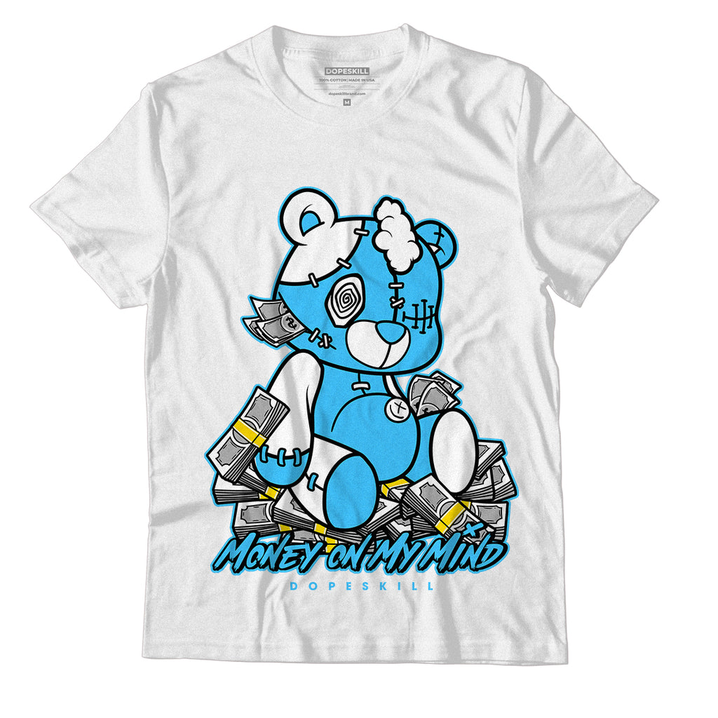Jordan 12 8-Bit and Jordan 12 “Emoji” DopeSkill T-Shirt MOMM Bear Graphic - White 