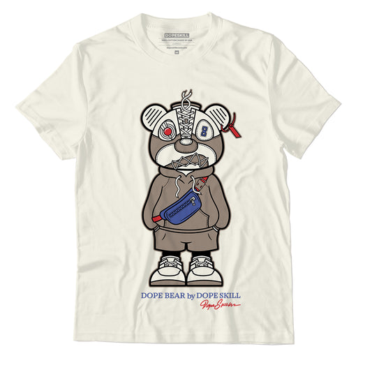 AJ 4 Sail Canvas DopeSkill Sail T-shirt Sneaker Bear Graphic