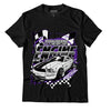 Jordan 3 Dark Iris DopeSkill T-Shirt ENGINE Tshirt Graphic - Black 