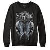 Black Metallic Chrome 6s DopeSkill Sweatshirt DopeSkill Evolution Graphic - Black