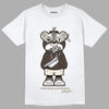 Jordan 1 Low OG “Reverse Mocha” DopeSkill T-Shirt Sneaker Bear Graphic - White