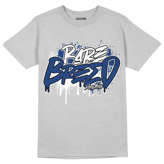 AJ 13 French Blue DopeSkill Light Steel Grey T-shirt Rare Breed Graphic