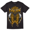 Taxi Yellow Toe 1s DopeSkill T-Shirt DopeSkill Evolution Graphic - Black 