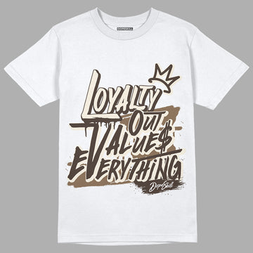 Jordan 1 Low OG “Reverse Mocha” DopeSkill T-Shirt LOVE Graphic - White