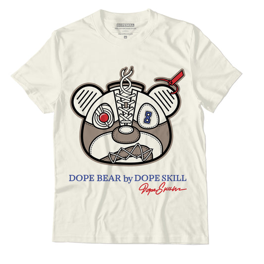 AJ 4 Sail Canvas DopeSkill Sail T-shirt Sneaker Bear Head Graphic