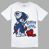 AJ 13 French Blue DopeSkill T-Shirt Broken Heart Graphic