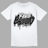 Dunk Low Panda White Black DopeSkill T-Shirt Rare Breed Graphic - White 