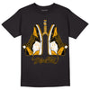 Taxi Yellow Toe 1s DopeSkill T-Shirt Breathe Graphic - Black 