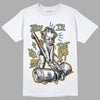 Dunk Blue Jay and University Gold DopeSkill T-Shirt Then I'll Die For It Graphic Streetwear - White