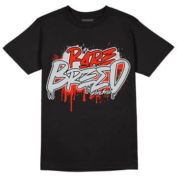 Black Canvas 4s DopeSkill T-Shirt Rare Breed Graphic - Black 