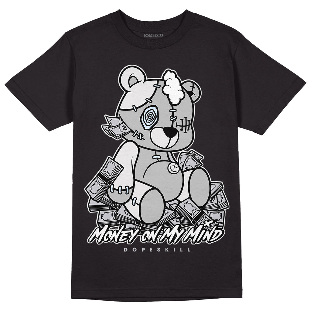 Black Metallic Chrome 6s DopeSkill T-Shirt MOMM Bear Graphic - Black