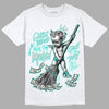 Green Snakeskin Dunk Low DopeSkill T-Shirt Gettin Bored With This Money Graphic - White