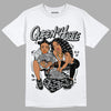 Black Canvas 4s DopeSkill T-Shirt Queen Of Hustle Graphic - White 