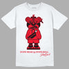 AJ 4 Red Thunder DopeSkill T-Shirt Sneaker Bear Graphic