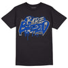 AJ 5 Racer Blue DopeSkill T-Shirt Rare Breed Graphic