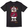 AJ 3 Cardinal Red DopeSkill T-Shirt Sneaker Bear Graphic