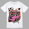 Jordan 5 GS Pinksicle DopeSkill T-Shirt ENGINE Tshirt Graphic - White 