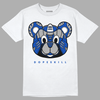 AJ 5 Racer Blue DopeSkill T-Shirt SNK Bear Graphic