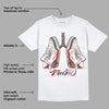 Fire Red 3s DopeSkill T-Shirt Breathe Graphic