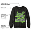 AJ 5 Green Bean DopeSkill Sweatshirt LOVE Graphic