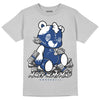 AJ 13 French Blue DopeSkill Light Steel Grey T-shirt MOMM Bear Graphic