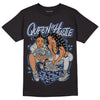 Georgetown 6s DopeSkill T-Shirt Queen Of Hustle Graphic - Black