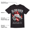 Black Metallic Chrome 6s DopeSkill T-Shirt Slow Burn Graphic