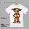 Dunk Low Team Dark Green Orange DopeSkill T-Shirt Fake Love Graphic