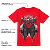 Red Thunder 4s DopeSkill Red T-shirt DopeSkill Evolution Graphic