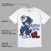 AJ 13 French Blue DopeSkill T-Shirt Broken Heart Graphic