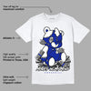Racer Blue White Dunk Low DopeSkill T-Shirt MOMM Bear Graphic