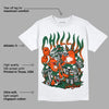Dunk Low Team Dark Green Orange DopeSkill T-Shirt Chillin Graphic
