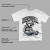 Cool Grey 11s DopeSkill Toddler Kids T-shirt Sick Bear Graphic
