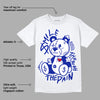 Racer Blue White Dunk Low DopeSkill T-Shirt BEAN Graphic