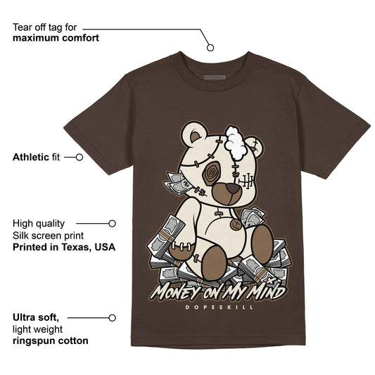 AJ 1 Low OG “Reverse Mocha” DopeSkill Ridgerock T-shirt MOMM Bear Graphic