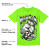 Neon Green Collection DopeSkill Neon Green T-shirt Money On My Mind Graphic