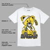 AJ 4 Lightning DopeSkill T-Shirt Hurt Bear Graphic